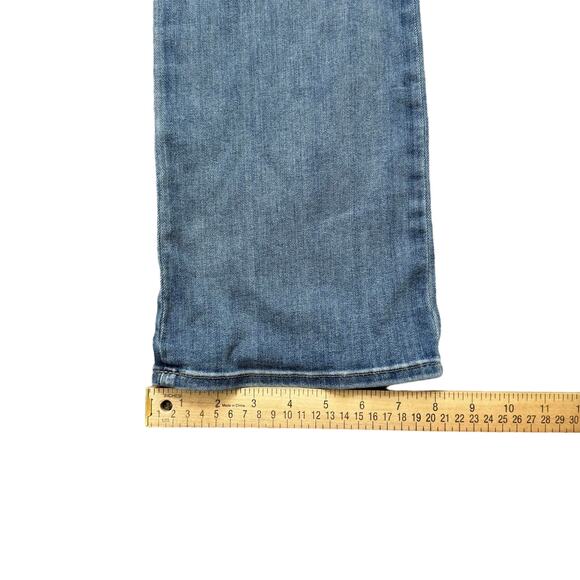 NYDJ Women's 8 Barbara Bootcut Jeans Lift Tuck Stretch Light Wash Patches - Picture 14 of 14